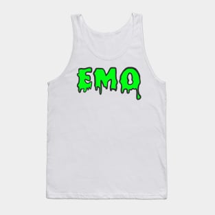 Neon Green EMO Tank Top